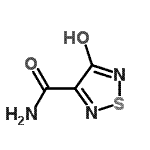 CAS#: 88947-67-5， 4-Oxo-4,5-dihydro-1,2,5-thiadiazole-3-carboxamide