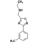 CAS#: 890324-23-9， N-{[3-(3-Methylphenyl)-1,2,4-oxadiazol-5-yl]methyl}ethanamine