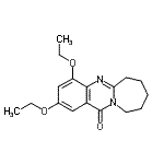 CAS#: 891197-41-4， 2,4-Diethoxy-7,8,9,10-tetrahydroazepino[2,1-b]quinazolin-12(6H)-one
