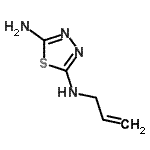CAS#: 89182-04-7， N-Allyl-1,3,4-thiadiazole-2,5-diamine