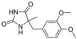 CAS#: 892-02-4， 5-Methyl-5-Veratrylhydantoin