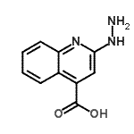 CAS#: 89267-29-8， 2-Hydrazino-4-quinolinecarboxylic acid