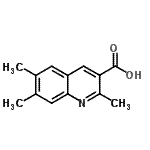 CAS#: 892874-85-0， 2,6,7-Trimethyl-3-quinolinecarboxylic acid