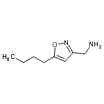 CAS 登录号：893406-82-1， 1-(5-丁基-1,2-恶唑-3-基)甲胺