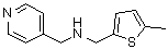 CAS#: 893597-67-6， 1-(5-Methyl-2-thienyl)-N-(4-pyridinylmethyl)methanamine