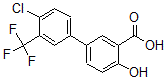 CAS#: 893638-10-3， 4'-Chloro-4-Hydroxy-3'-(Trifluoromethyl)-[1,1'-Biphenyl]-3-carboxylic Acid