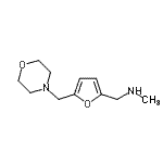CAS#: 893741-66-7， N-Methyl-1-[5-(4-morpholinylmethyl)-2-furyl]methanamine