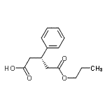 CAS#: 894810-01-6， (3S)-5-Oxo-3-phenyl-5-propoxypentanoic acid