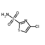 CAS 登录号：89501-94-0， 4-氯-1,3-噻唑-2-磺酰胺