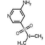 CAS#: 896161-00-5， 5-Amino-N,N-dimethyl-3-pyridinesulfonamide
