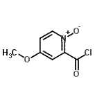 CAS#: 89639-99-6， 4-Methoxy-2-pyridinecarbonyl chloride 1-oxide