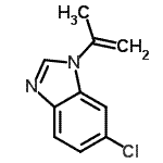 CAS#: 89664-12-0， 6-Chloro-1-isopropenyl-1H-benzimidazole