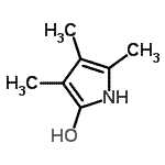 CAS 登录号：89686-36-2， 3,4,5-三甲基-1H-吡咯-2-醇