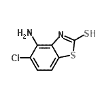 CAS#: 89692-66-0， 4-Amino-5-chloro-1,3-benzothiazole-2(3H)-thione