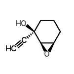 CAS#: 89782-49-0， (1R,2R,6R)-2-Ethynyl-7-oxabicyclo[4.1.0]heptan-2-ol