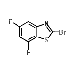 CAS 登录号：898747-55-2， 2-溴-5,7-二氟-1,3-苯并噻唑