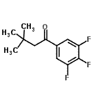CAS#: 898765-00-9， 3,3-Dimethyl-1-(3,4,5-trifluorophenyl)-1-butanone
