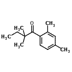 CAS#: 898765-55-4， 1-(2,4-Dimethylphenyl)-2,2-dimethyl-1-butanone