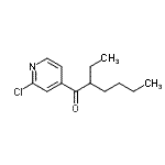 CAS#: 898785-71-2， 1-(2-Chloro-4-pyridinyl)-2-ethyl-1-hexanone