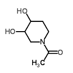 CAS#: 89895-83-0， 1-(3,4-dihydroxy-1-piperidyl)ethanone