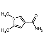 CAS#: 89943-18-0， 1,5-Dimethyl-1H-pyrrole-3-carboxamide