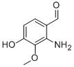 CAS#: 89984-23-6， 2-Amino-4-Hydroxy-3-Methoxy-Benzaldehyde