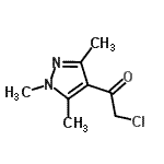 CAS#: 90002-88-3， 2-chloro-1-(1,3,5-trimethylpyrazol-4-yl)ethanone