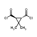 CAS#: 90044-07-8， (1S,2S)-3,3-Dimethyl-1,2-cyclopropanedicarbonyl dichloride