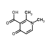 CAS 登录号：902171-53-3， 1,2-二甲基-4-氧代-1,4-二氢-3-吡啶羧酸
