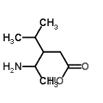 CAS#: 90227-44-4， 4-Amino-3-isopropylpentanoic acid