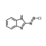 CAS#: 90299-63-1， 2-[(E)-Chlorodiazenyl]-1H-benzimidazole