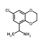 CAS 登录号：903581-10-2， 1-(7-氯-2,3-二氢-1,4-苯并二氧杂环己-5-基)乙胺