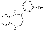 CAS#: 904813-70-3， 3-(2,3,4,5-Tetrahydro-1H-1,5-benzodiazepin-2-yl)phenol