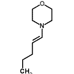 CAS#: 90549-74-9， 4-[(1E)-1-Penten-1-yl]morpholine