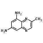 CAS#: 90558-60-4， 3-Methyl-5,7-quinoxalinediamine