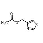 CAS 登录号：90724-59-7， 1,3-噻唑-4-基甲基乙酸酯