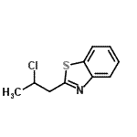 CAS 登录号：90799-20-5， 2-(2-氯丙基)-1,3-苯并噻唑