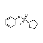 CAS 登录号：90810-18-7， N-苯基-1-吡咯烷磺酰胺