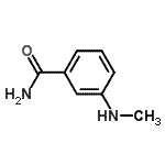 CAS 登录号：90817-19-9， 3-(甲基氨基)苯甲酰胺
