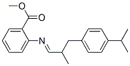 CAS#: 91-50-9， Methyl 2-[[2-methyl-3-[4-(1-methylethyl)phenyl]propylidene]amino]benzoate