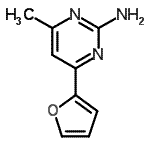 CAS#: 91004-63-6， 4-(2-Furyl)-6-methyl-2-pyrimidinamine