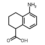 CAS#: 91133-02-7， 5-Amino-1,2,3,4-tetrahydro-1-naphthalenecarboxylic acid