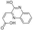CAS 登录号：91135-67-0， 3-(3,4-二氢-3-氧代-2-喹喔啉基)-2-丙烯酸