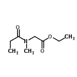 CAS#: 912359-83-2， Ethyl N-methyl-N-propionylglycinate
