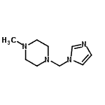 CAS 登录号：91272-89-8， 1-(1H-咪唑-1-基甲基)-4-甲基哌嗪
