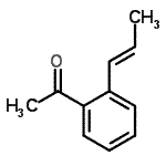 CAS#: 91388-33-9， 1-{2-[(1E)-1-Propen-1-yl]phenyl}ethanone