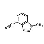 CAS#: 914637-99-3， 1-Methyl-1H-pyrrolo[2,3-b]pyridine-4-carbonitrile