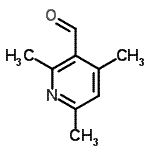 结构式 CAS# 91591-84-3, 2,4,6-三甲基烟醛