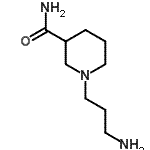 CAS 登录号：915919-60-7， 1-(3-氨基丙基)-3-哌啶甲酰胺