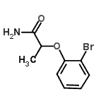 CAS 登录号：915920-68-2， 2-(2-溴苯氧基)丙酰胺